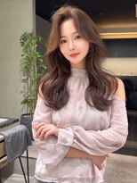 ロンドローズ 名古屋(Lond damaskRose)&nbsp;ブリーチ 学割 オリーブベージュ レイヤーカット リタッチ26