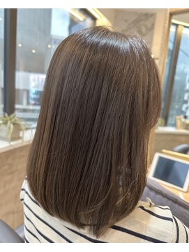ジーナ セントラル銀座(Zina) 髪質改善＊柔らかアッシュベージュ＊美髪【ZinaCENTRAL銀座】