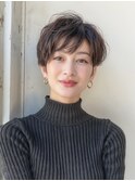 【エアリーマッシュ】大人のキュートなショートスタイル