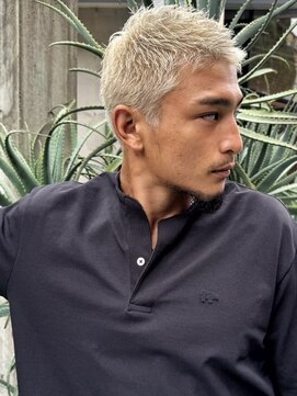 トルネード(TORNADO) スパイキーボウズショート ホワイトブリーチ バズカットA1007