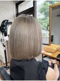 透明感抜群♪ダブルカラーブリーチミルクティーベージュ