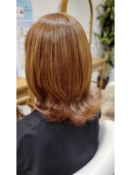 ルシードスタイル ナチュールトゥ(LUCIDO STYLE nature to) 外ハネヘアー