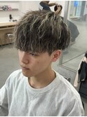 ツイストスパイラル ホワイトメッシュ