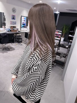 キング 枚方店(K!ng) 縮毛矯正髪質改善ハイライトレイヤーカット枚方美容室エクステ