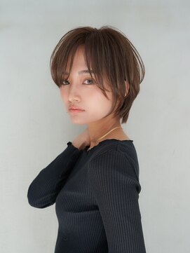 ギークス(GEEKS) 【GEEKS渋谷】クールショート/小顔/スモーキーブラウン/30代40代