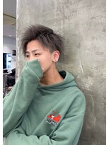 メンズサロン キング 高槻店(Men’s salon K!ng)&nbsp;波巻きツイストスパイラルパーマ/フェザーパーマ/眉毛/メンズ