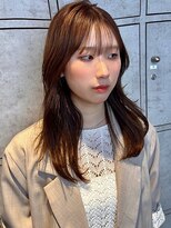 ヘアリゾート粋 新宿三丁目本店&nbsp;ナチュラルストレート×レイヤー