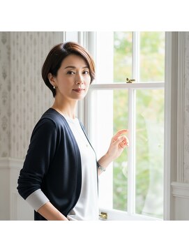 美染 丸山店(Bisen) 白髪ぼかし/白髪染め/オーガニックカラー/白髪/鳥取市/鳥取