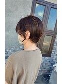 襟足すっきりショート