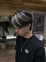 サーリー(SURLY)&nbsp;ハイライト　ハイトーン　メッシュ　ウルフカット