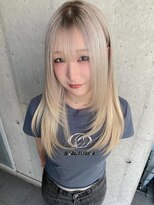 ガルボ ヘアー(garbo hair) ホワイトカラーで唯一無二ヘア
