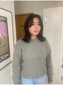 黒髪/オリーブグレー/小顔/ココアベージュ/津田沼駅