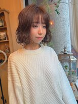 フェイバー 赤坂店(FAVOR)&nbsp;ボブパーマ×パーソナルカラー