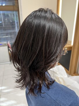 外はねミディアム　目白　美容室
