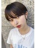 丸みショート