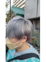 フリックフラック 西台店(Flic Flac) ブリーチ/ミストシルバー/メンズ 【西台/高島平】