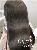 韓国っぽ◇色気上質ツヤカラー/透明感オリーブグレージュカラー