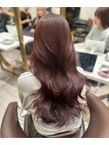 ロンドブルーム 天神大名店(Lond Bloom)&nbsp;ブリーチなしカラー/ベージュ/ブラウンカラー/福岡/10代20代30代