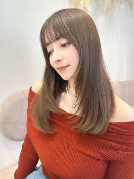 ティファ 自由が丘店(Tiffa) 大人ガーリー/ダークアッシュ/似合わせカット［自由が丘］