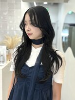 ローウェ 渋谷(Louwe) ゆる巻きロングレイヤー 【ayami】