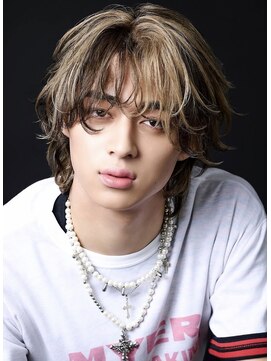 アストラ(ASTRA) MEN’S HAIR/波巻きツイストスパイラル/リバースセンターパート