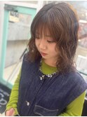 レイヤーカット/ロングパーマ/レイヤーパーマ