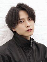 エイド 本店(aid)&nbsp;コンマバングショート前上がりセンターパートウルフ