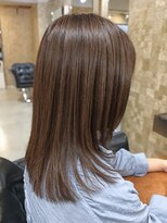 新宿 セイヴィアン ヘアーギャラリー(Savian Hair garelly)&nbsp;新宿Savian【赤みを抑えた柔らかなブラウン×大人レイヤー】