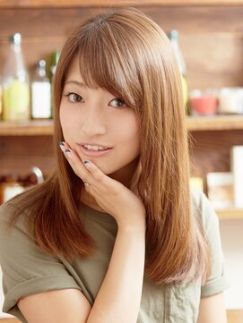 美容室チック 大島店(chic) 男子ウケ抜 群のツヤストレートセミロング☆【大島】