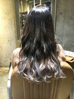 サロンドミルク 原宿(salon de MiLK)&nbsp;ハスキーグレー＆ライトグレーグラデーション