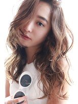 ヘアサロンエムフィス 池袋東口(HAIR SALON M Fe's)&nbsp;ハイライトｘヌーディーベージュ