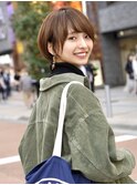 新垣結衣さん風20代30代40代  丸みショートボブ