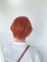 ピチカート パクト(pizzicato pacto) ショートヘア  オレンジカラー