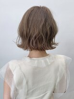 アイティー バイ アルバム 浦和店(IT by ALBUM) ベージュボブ_ハイライトカラーセミウェットウェーブ_ba243242
