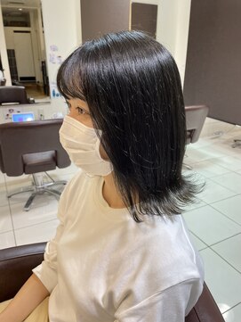 ジャストヘア ルッチェ(just hair Ruche) 重たくみえない艶感暗髪カラー【戸塚】