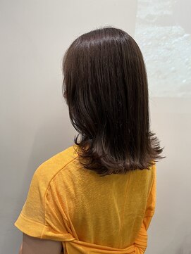 レオニード 表参道(LEONID) ラベンダーベージュ/イルミナカラー/くびれヘア