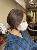 丸みショートボブ