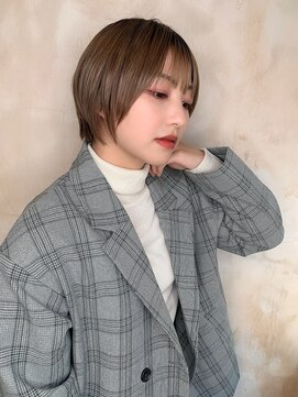 ニスル 町田店(NISURU) 似合わせカット/大人ガーリー/ダークアッシュ/着物/町田/町田駅