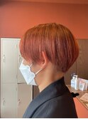 高発色オレンジ+ショート