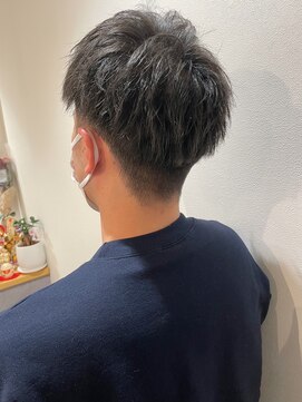 ノワ 三鷹店(Nowa) メンズ【アップバング・ツーブロック】