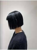 切りっぱなしボブ◎
