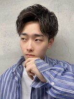 ロンド ローガン 名駅(Lond LOGAN)&nbsp;アップバング　束感ショート　メンズ　名駅