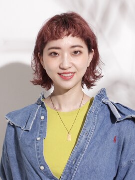 ピークアブー アヴェダ 池袋東武(PEEK-A-BOO AVEDA) くせ毛を生かしたボブ