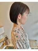 シースルーボブ