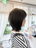 サンクチュアリー ウィズ コネクト(Sanctuary with connect)&nbsp;ウルフボブ×ブラウンカラー×艶