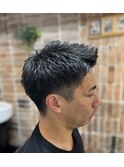 アップバンクツーブロックスタイル