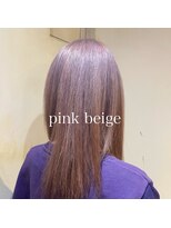 髪質改善と縮毛矯正の専門店 サンティエ(scintiller)&nbsp;ピンクベージュ