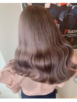 ベレーザ 渋谷(BELEZA)&nbsp;6552ミルクティーアッシュベージュハイトーンカラーワンホンヘア