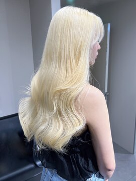 ベレーザ 渋谷(BELEZA) 8921渋谷ブロンドミルクティーアッシュホワイト韓国ワンホンヘア