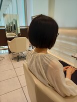 エムコーゾーヘアー(M KOZO hair)&nbsp;【YAMATO】東京/丸の内/大人ショート/大人ボブ/耳かけ